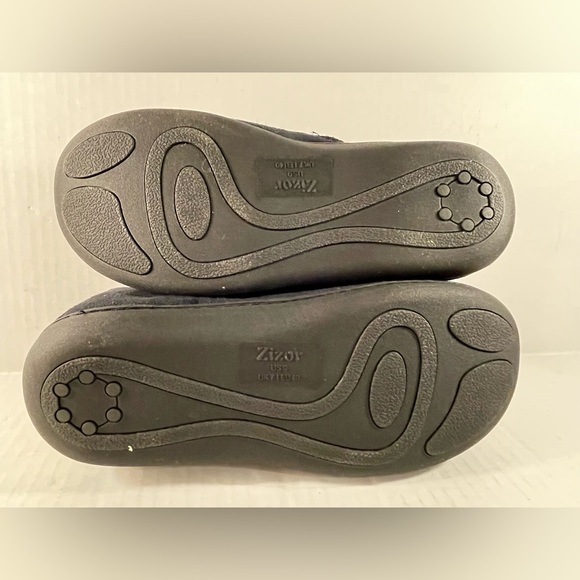 New Zizor Women's Black Ivy Adjustable Indoor Outdoor Slippers, Size 9 - Picture 5 of 5